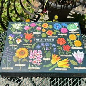 ☀️😎🌺 SUMMER SALE Puzzle. Colorful Flowers 1000pc. Made 1x.Art by Olga Akbarova